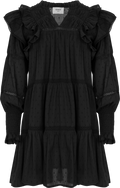 Ellie Dobby Dress - Navy