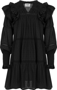 Ellie Dobby Dress - Navy
