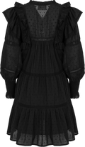 Ellie Dobby Dress - Navy