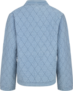 Emma Tieband Quilt Jacket - Blue