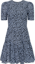 Emma Retro Flower - Black