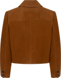 Suede Jacket - Brown