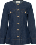 Pernilla Denim Jacket - Dark Blue