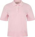Esther Polo Knit Top - Pink