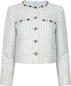 Boucle Jacket - Blue