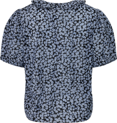 Bergljot Retro Flower - Black
