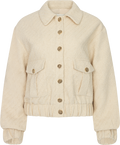 Tone Tweed Jacket - Off White