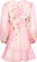 Organza Mini Dress - Cherry Blossom