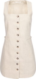 Jaques Mini Dress - Natural