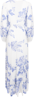 Noor Maxi Dress - Floral Blue