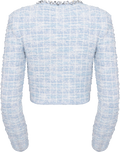 Check Cardigan - Blue