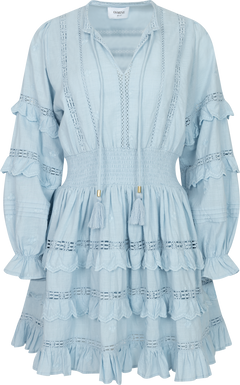 Sol Voile Dress - Light Blue
