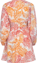 Runa Linen Mini Dress - Pink