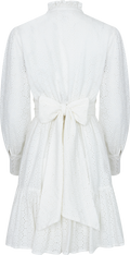 Liv Solid B Anglais Dress - White