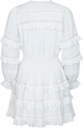 Sol Voile Dress - White