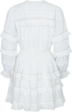 Sol Voile Dress - White