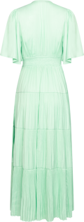 Angie Solid Dress Long - Mint