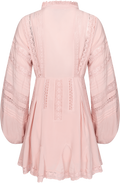 Lita Dress - Pale Mauve Roses