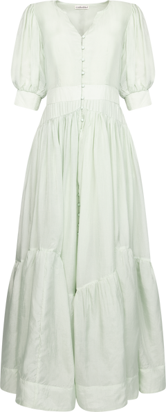 Wow Long Dress - Soft Pistachio