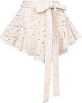 Coco Skirt Shorts - Pearl