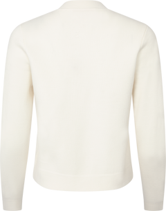Allie Solid Cardigan - Ecru