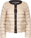Ida Down Jacket - Light Beige/Black