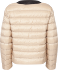 Ida Down Jacket - Light Beige/Black