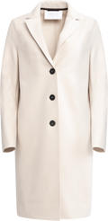 Overcoat Pressed Wool - Cream