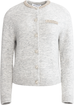 Melange Cardigan - Grey