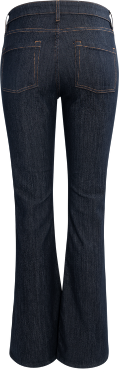 Flared Denim - Dark Blue