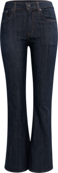 Flared Denim - Dark Blue
