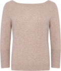 Cashmere Sweater "Asta" - Toast
