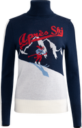Afterski Sweater Women - Navy Blue