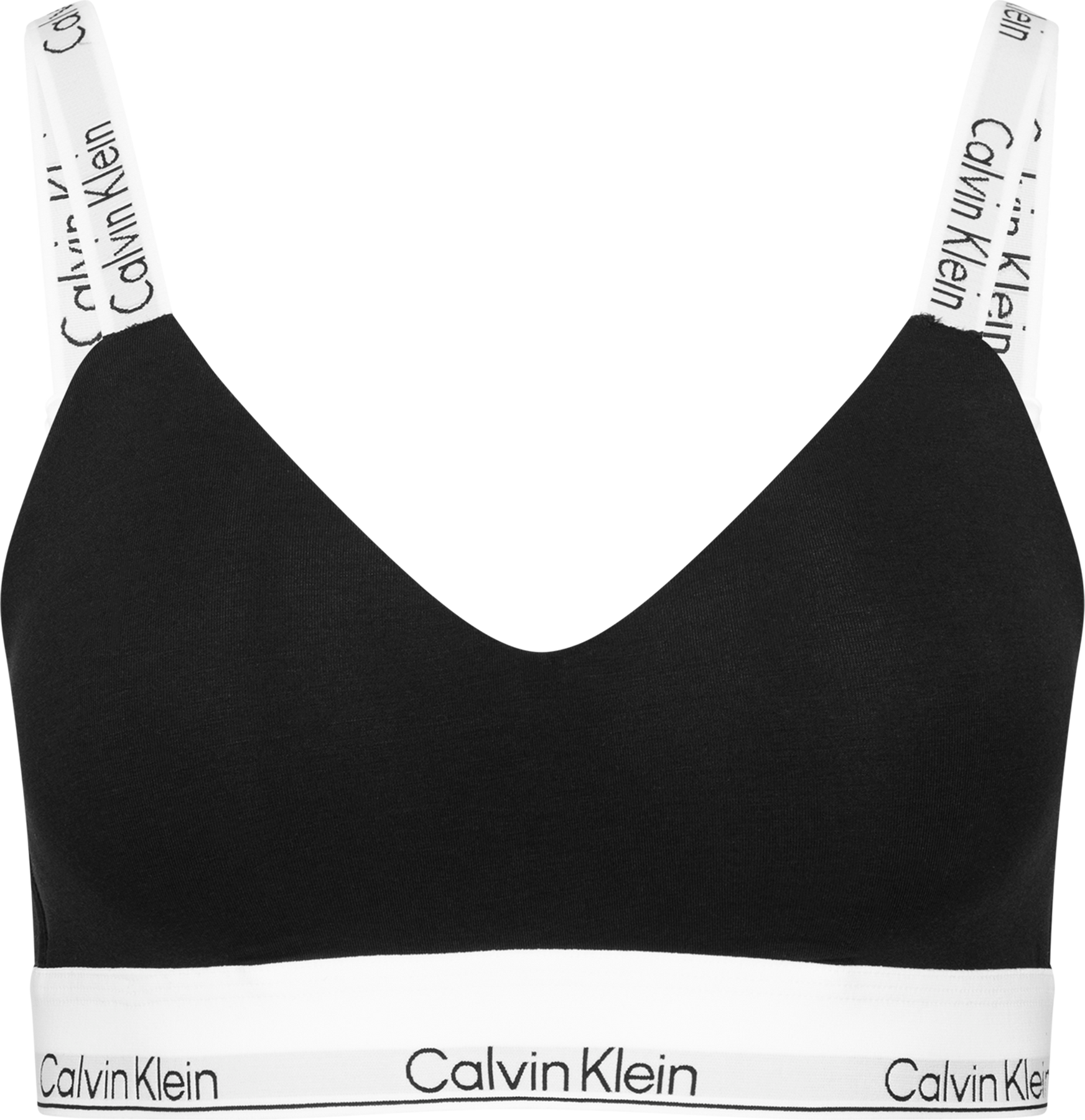 Lightly Lined Bralette - Black
