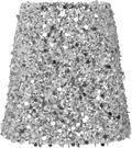Emilyic Mini Skirt - Silver Sequin