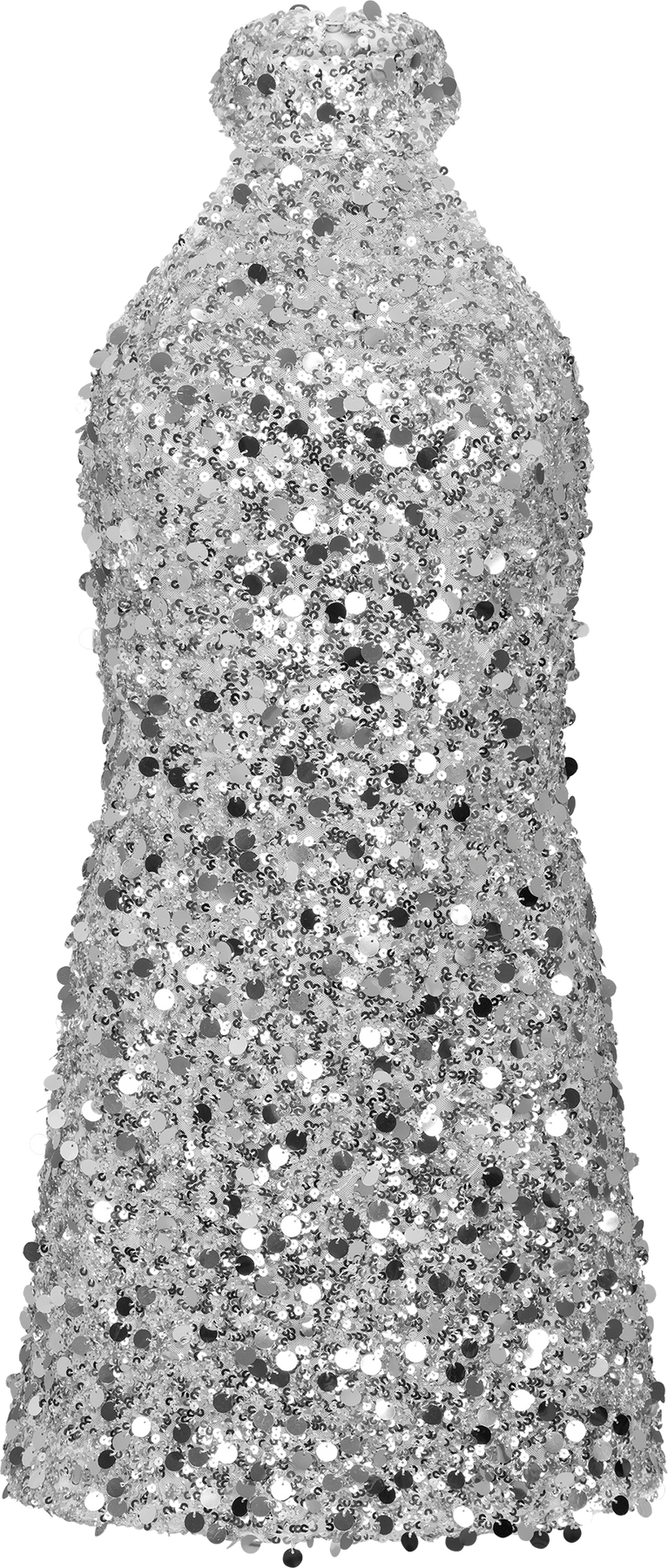 Emilyic Mini Dress - Silver Sequin