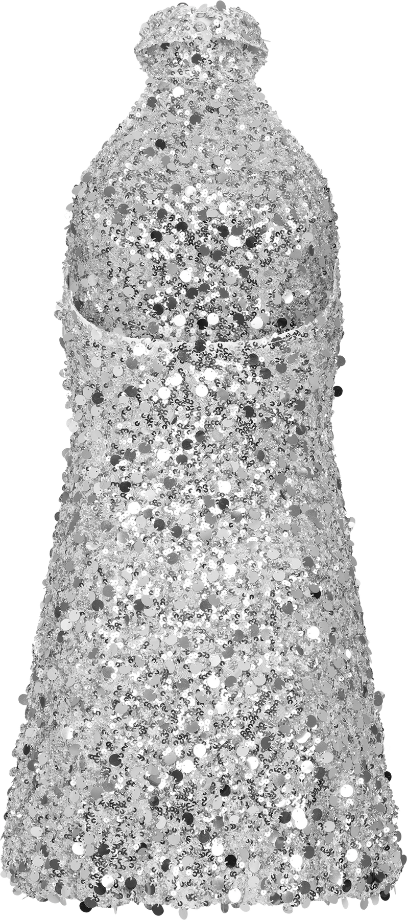 Emilyic Mini Dress - Silver Sequin