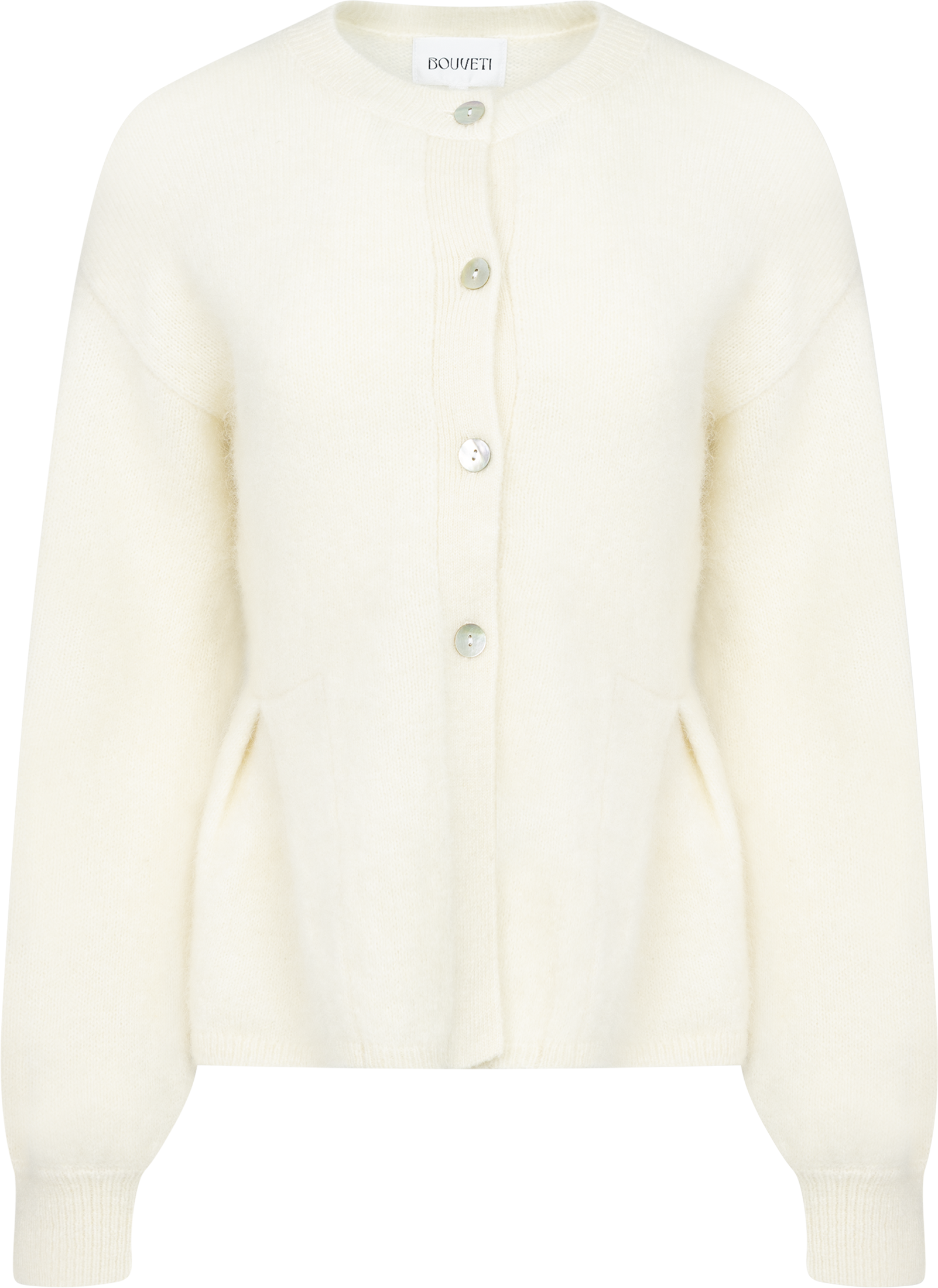 Molly Mohair Cardigan - Offwhite