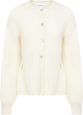 Molly Mohair Cardigan - Offwhite