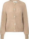 Idaic Cardigan - Dark Beige