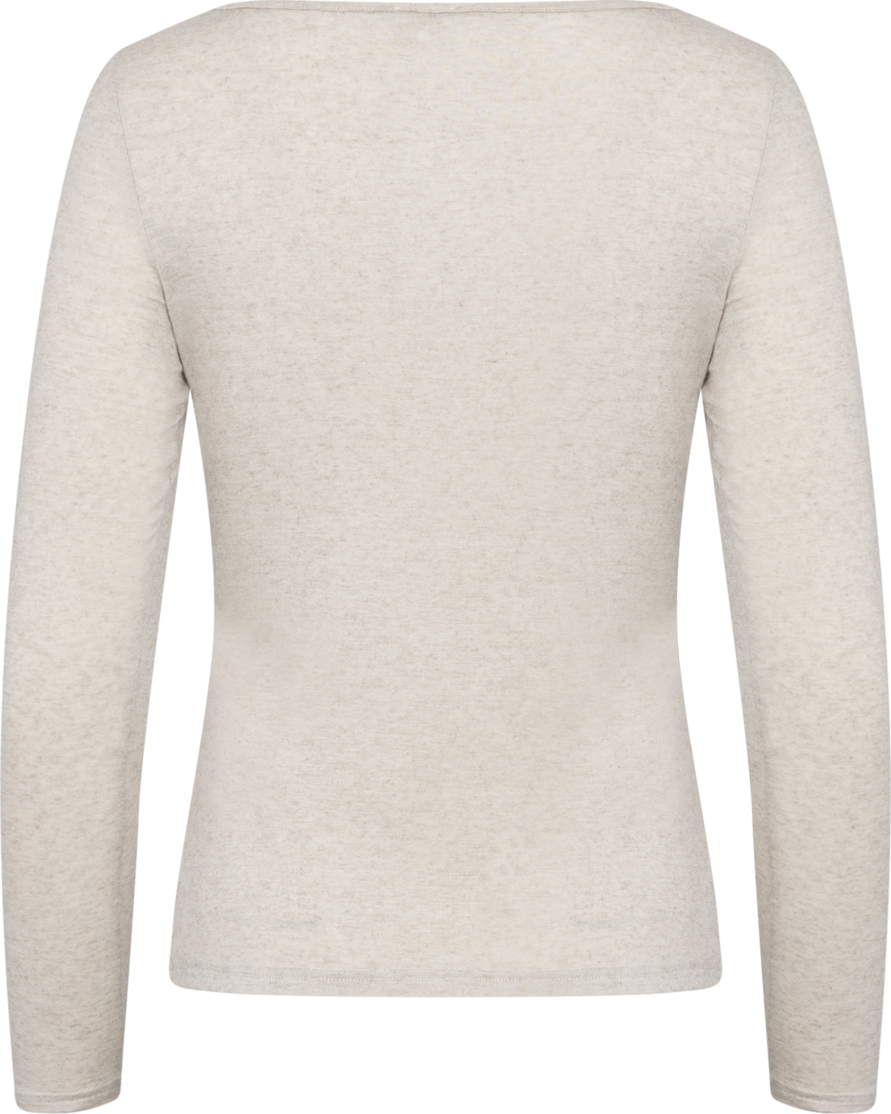 Perfect Line Cashmere Long Sleeve - Beige