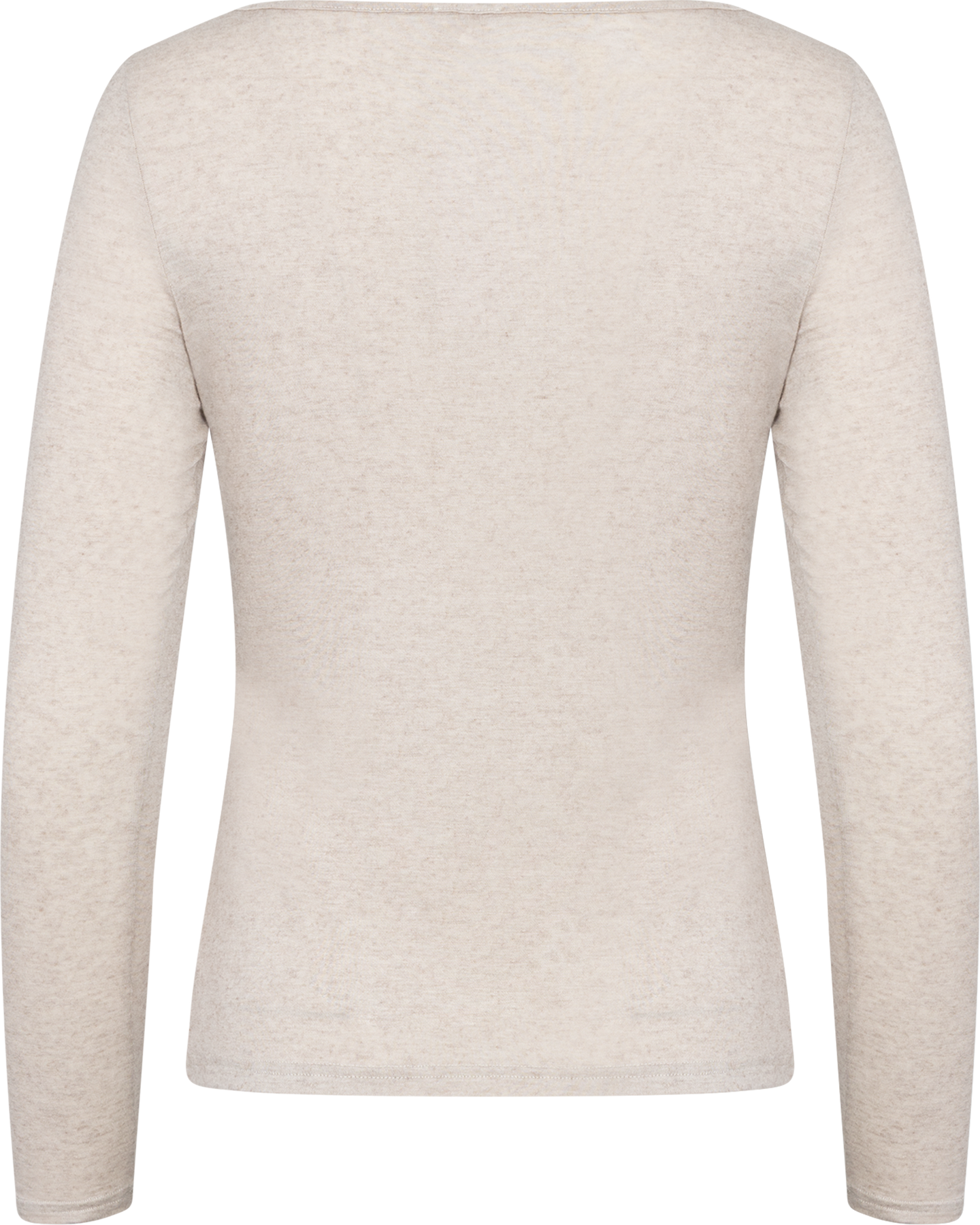 Perfect Line Cashmere Long Sleeve - Beige