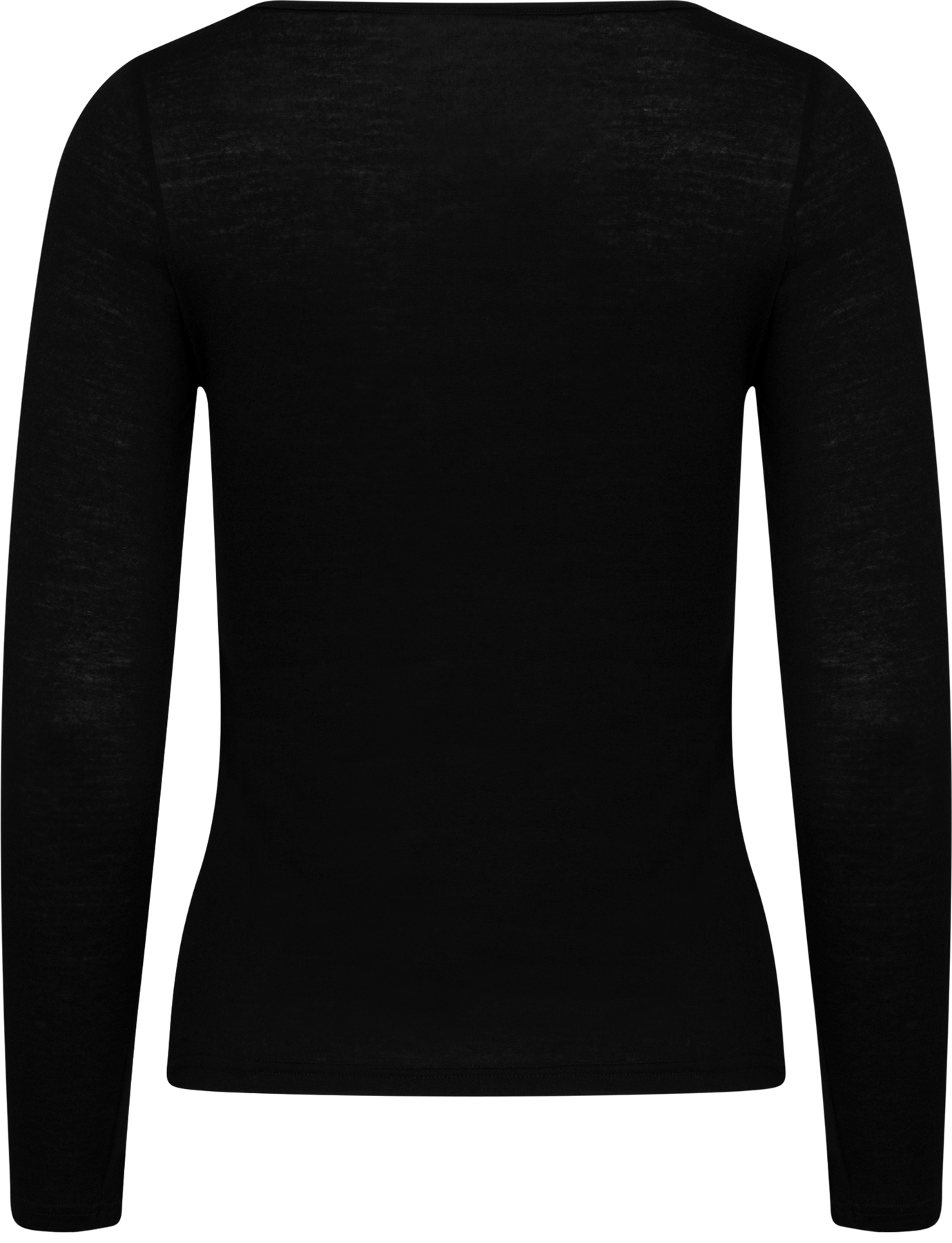 Perfect Line Cashmere Long Sleeve - Black