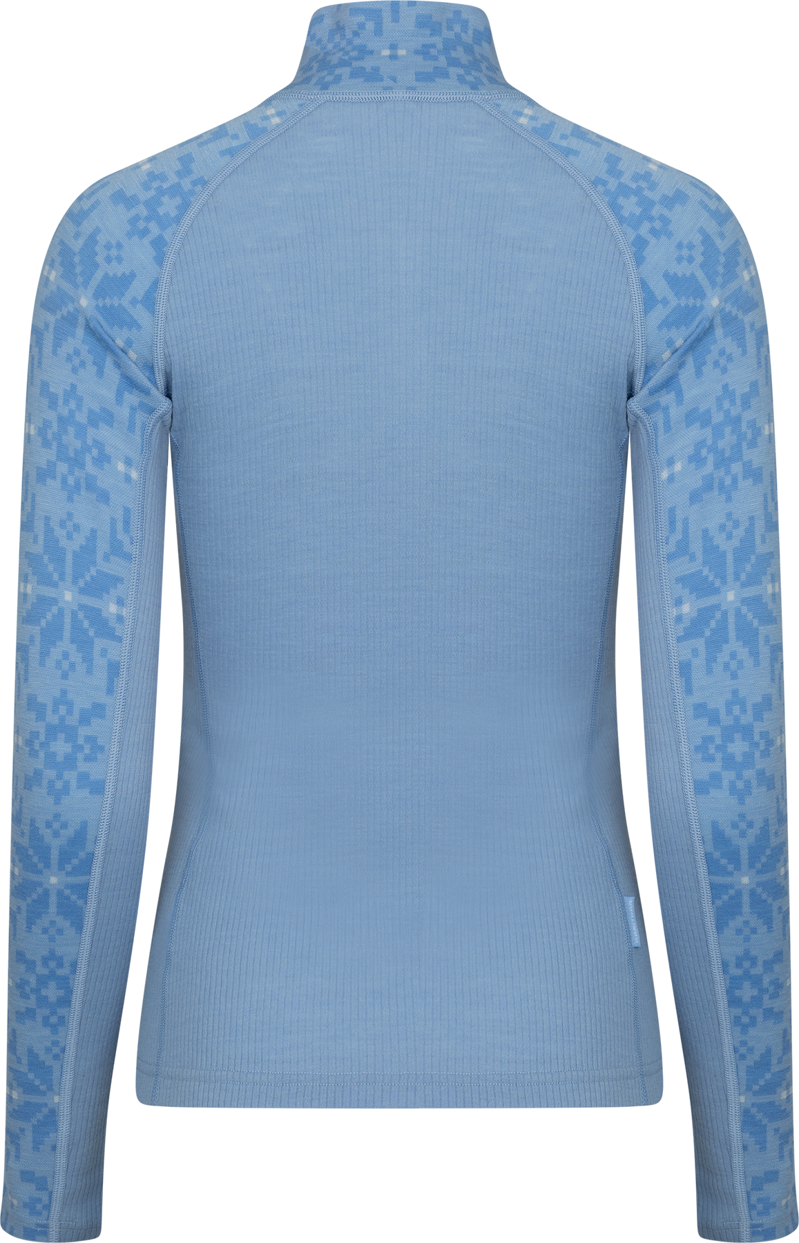 Edith Half Zip - Pastel Light Blue