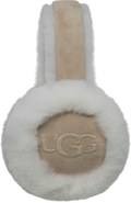 Sheepskin Embroidery Earmuff - Sand