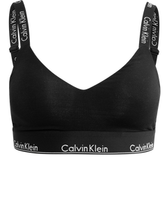 Light Lined Bralette - Black W. Dtm Wb