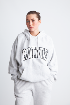 Heavy Sweat Hoodie - Light Grey Melange
