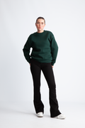 Lisa Hankie Ls Crew Neck Sweat - Scarab