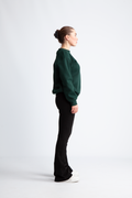 Lisa Hankie Ls Crew Neck Sweat - Scarab