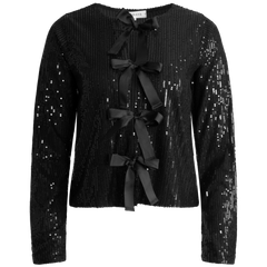 Sanna Jacket - Black Sequin